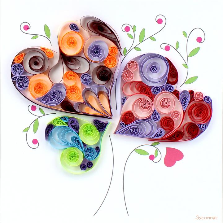 Produktbild Sycomore LOVELY BOX GM - QUILLING (FR-DE-IT)