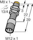 Actual product image Turck M8 Inductive Sensor 3mm, Namur, M12 (Switch)
