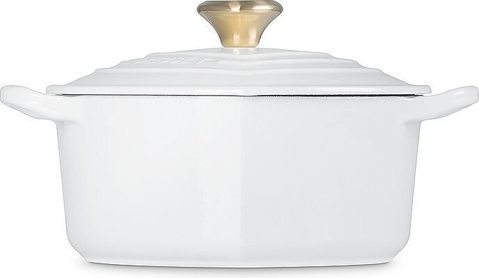 Actual product image Le Creuset Herzbräter Herzknopf 20cm/1,9l (Casserole + Stewpot, Cast iron, Enamel)