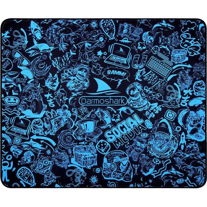 Darmoshark Mouse pad PAD-3 (blue), Mausmatte, Blau