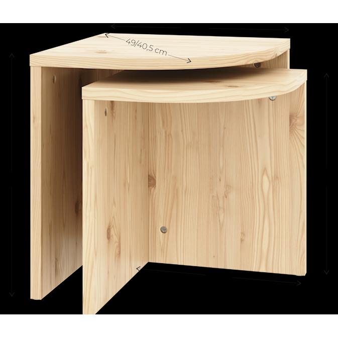 Thumbnail - Karup Design, Couchtisch + Beistelltisch, Combine Side Tables Set