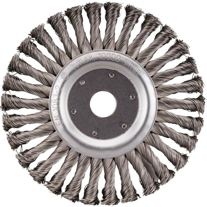 Rhodius SRBZ, 8 pieces round brush 178 x 13 x 42 x 22.23 mm, knotted, TOPl