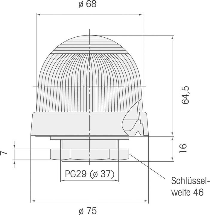 Immagine prodotto Werma Lampeggiante a LED con controllo USB