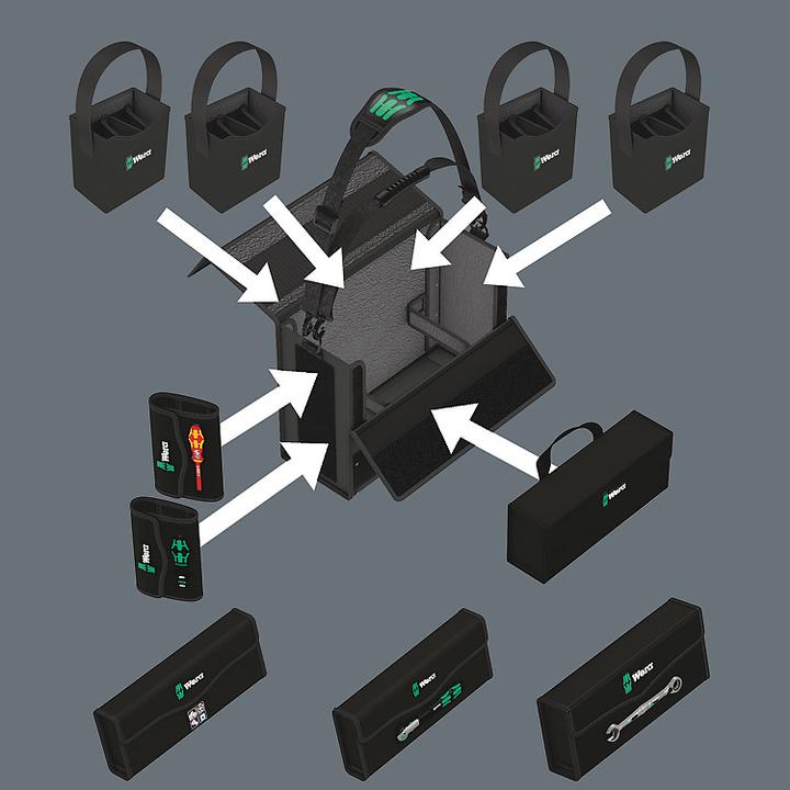 Produktbild Wera 2go 2 XL (2 Teile)