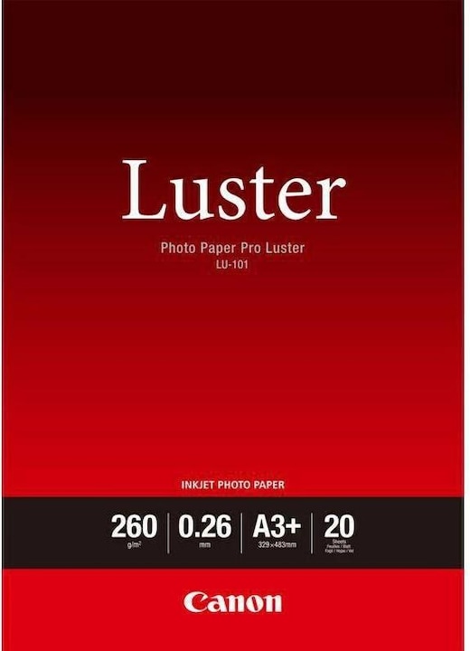 Produktbild Canon LU-101 Pro Luster (260 g/m², A3+, 20 x)