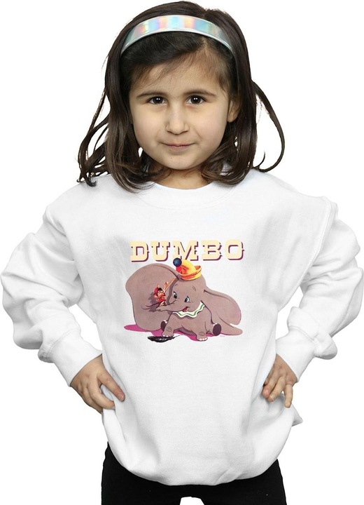 Immagine prodotto Disney Dumbo Timothy's Trombone Felpa Ragazze (152, 158)