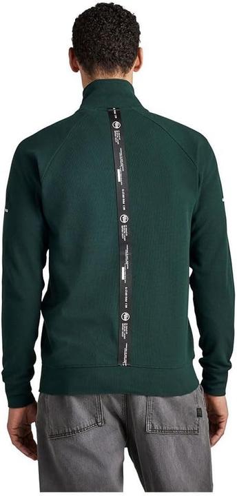 Image du produit G-Star Leichte Sweatjacke mit Logo-Tape, Rückenreissverschluss, Raglanärmel, Brusttasche, Grafiken (XS)