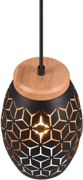 Actual product image Reality Bidar pendant light E27 ⌀15cm black-gold height-adjustable (E27)