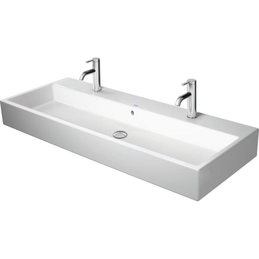 Duravit, Waschbecken, Waschtisch VERO AIR m HLB 2 HL geschli 1200x470mm m ÜL we WG (470 mm, 1200 mm)