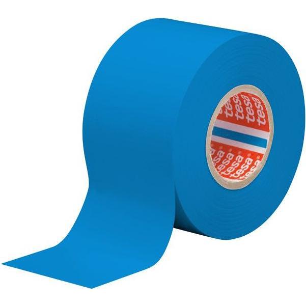 tesa, Klebeband, tesaflex Premium Weich-PVC 33:50 blau (50 mm)