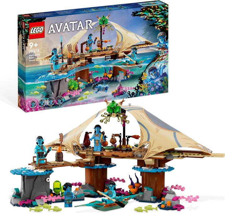 Actual product image LEGO The reef of the Metkayina (75578, LEGO Avatar)
