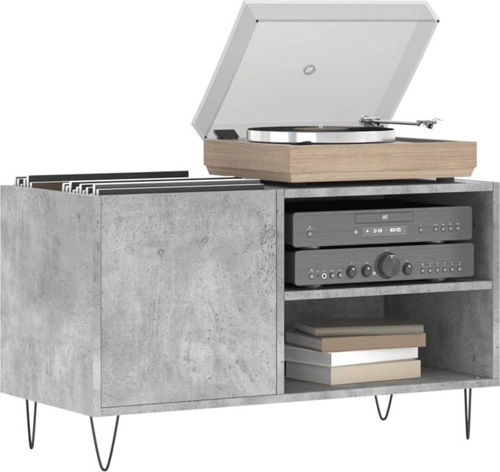 Produktbild VidaXL Plattenschrank Betongrau 85x38x48 cm Holzwerkstoff