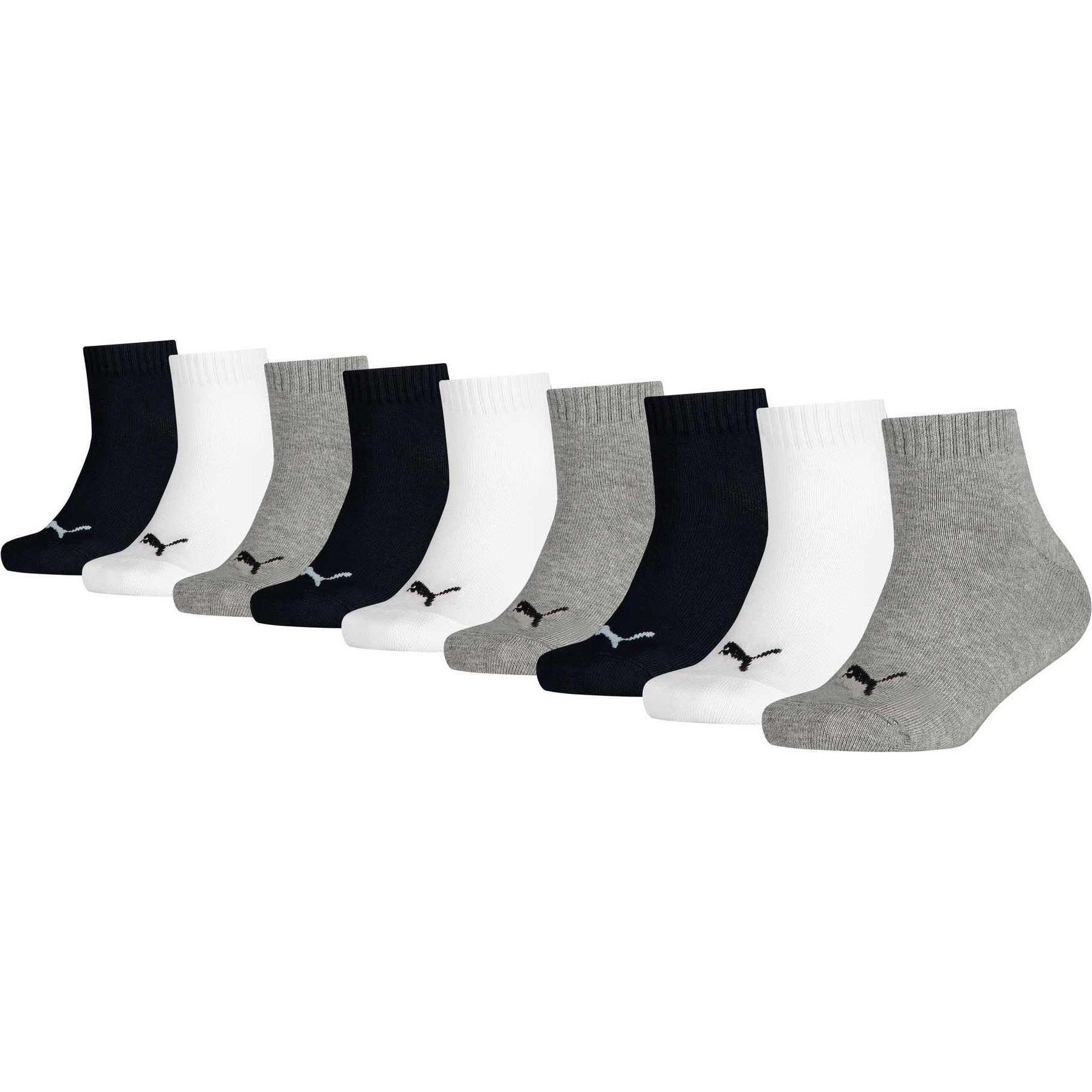 Puma, Socken, Socken Sportlich Stretch, Grau, (9er Pack, 23 - 26)