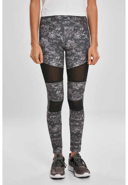Actual product image Urban Classics Ladies Camo Tech Mesh Leggings (XS)