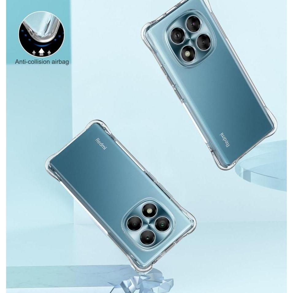 Thumbnail - Screenguard Hülle Crystal Soft Airbag Bumper (Xiaomi Redmi Note 14 Pro), Smartphone Hülle, Transparent