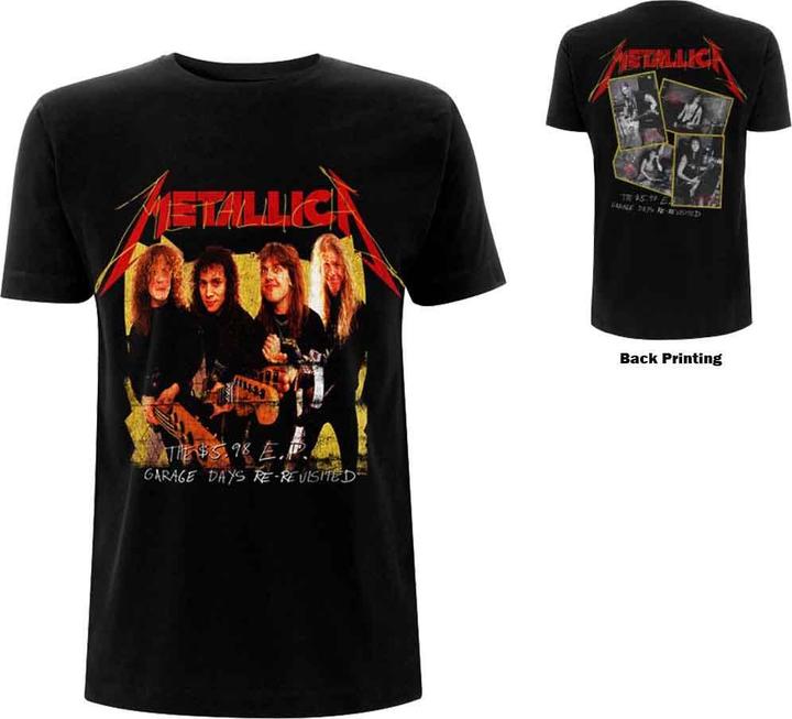 Actual product image Metallica Garage Photo Yellow (L)