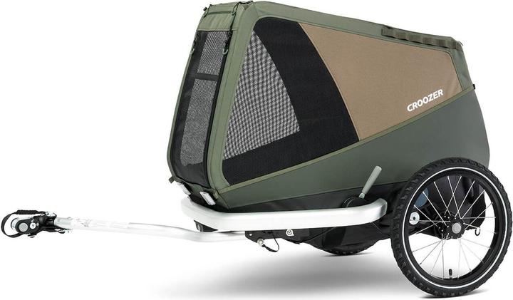 Croozer Dog Enna Happy Walk Bundle inkl. Regenverdeck, Packfach und Buggy-Set