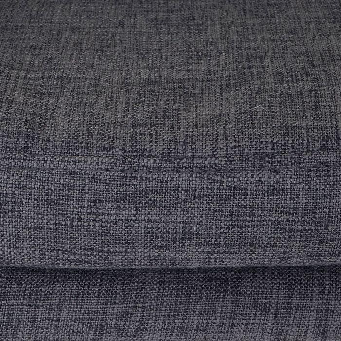 Actual product image Swisshandel24 2x Barhocker Malmö, Barstuhl Tresenhocker - Textil, grau