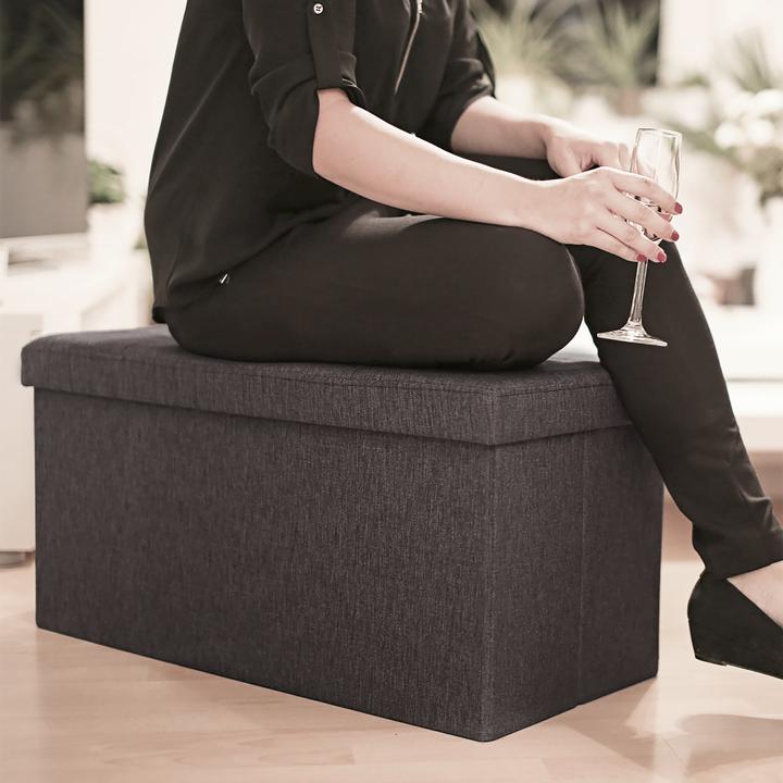 Produktbild Relaxdays Faltbare Sitzbank (38 cm)