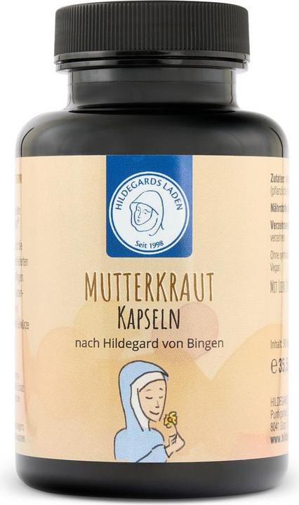 Produktbild Hildegards Laden Mutterkraut Kapseln 90 Stk. (90 Stück, Kapseln, 61 g)