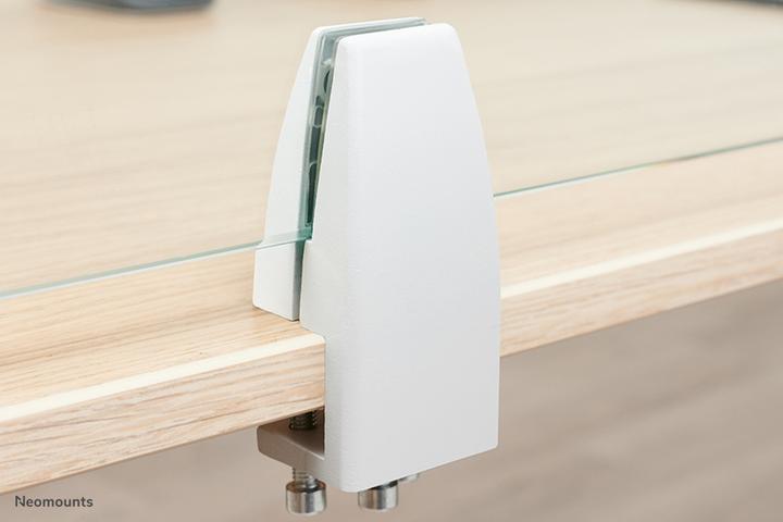 Produktbild Neomounts Desk Clamp for NS-GLSPROTECTXXX - suited for desk thickness - set of 2 pieces (Tisch, 5 kg)