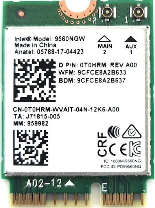 Produktbild Intel Wireless-AC 9560 (M.2 (PCIe))