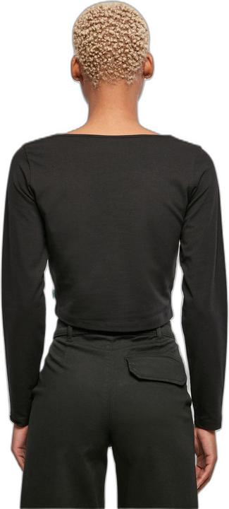 Actual product image Urban Classics 's ong seeve crop t-shirt urban cassics organic (L)