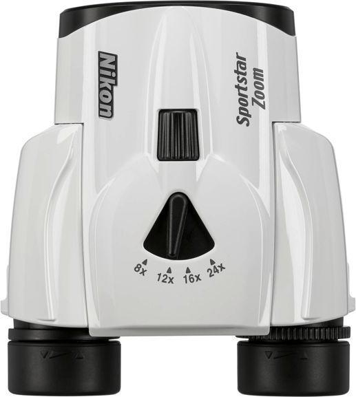 Actual product image Nikon Binoculars Sportstar Zoom 8-24x25 White (24 x, 25 mm)