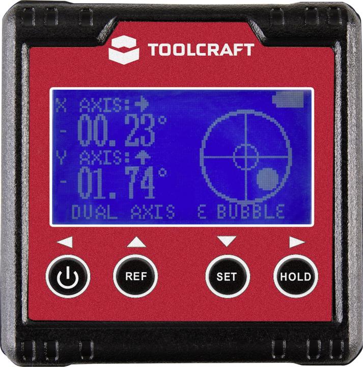 Produktbild Toolcraft Digitaler Winkelmesser mit digitaler Dosenlibelle