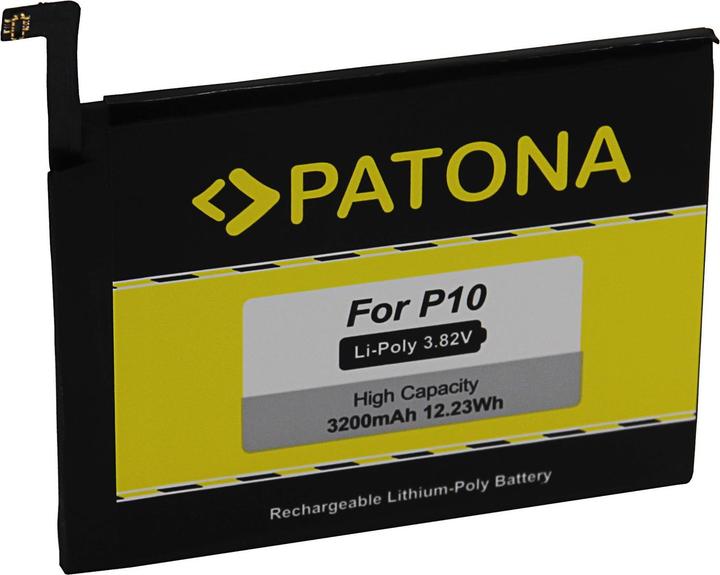 Actual product image Patona Battery f. Huawei P10 Honor 9 STF-AL00 HB386280ECW CS-HUP110SL