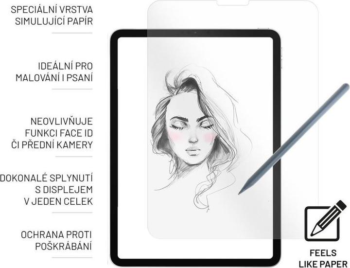 Fixed PaperGlass tempered glass screen protector for Apple iPad Pro 11" (2024) clear (Apple iPad Pro 11 2024)