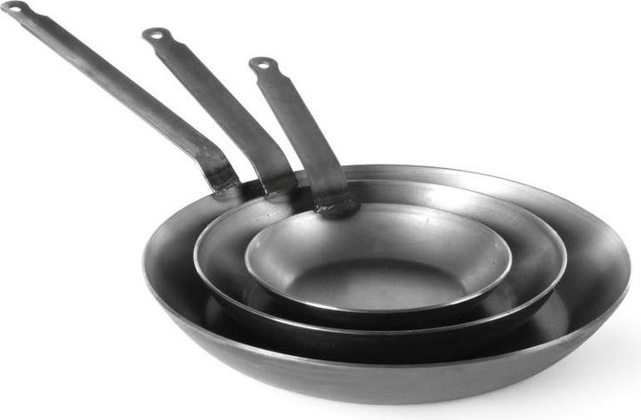 Actual product image Hendi Classic Frying Pan Flat Steel (Frying pan, Steel, 28 x 5 cm)