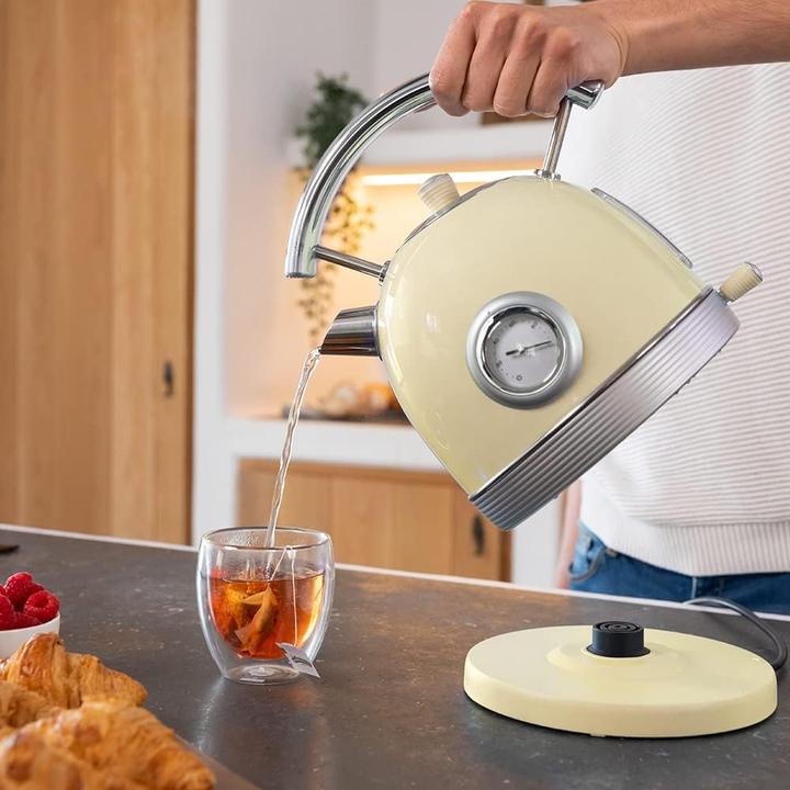 Actual product image Cecotec Bouilloire ThermoSense 420 Light Yellow (Jaune) (1.80 l)