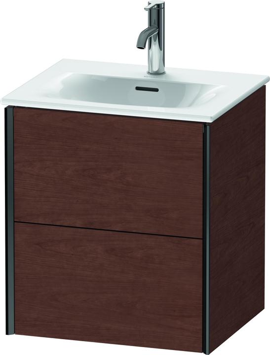 Actual product image Duravit Durait XViu 4131 Vanity unit wall-mounted, 2 drawers, for washbasin Viu 234453, 510x420 mm (51 x 42 x 56 cm)
