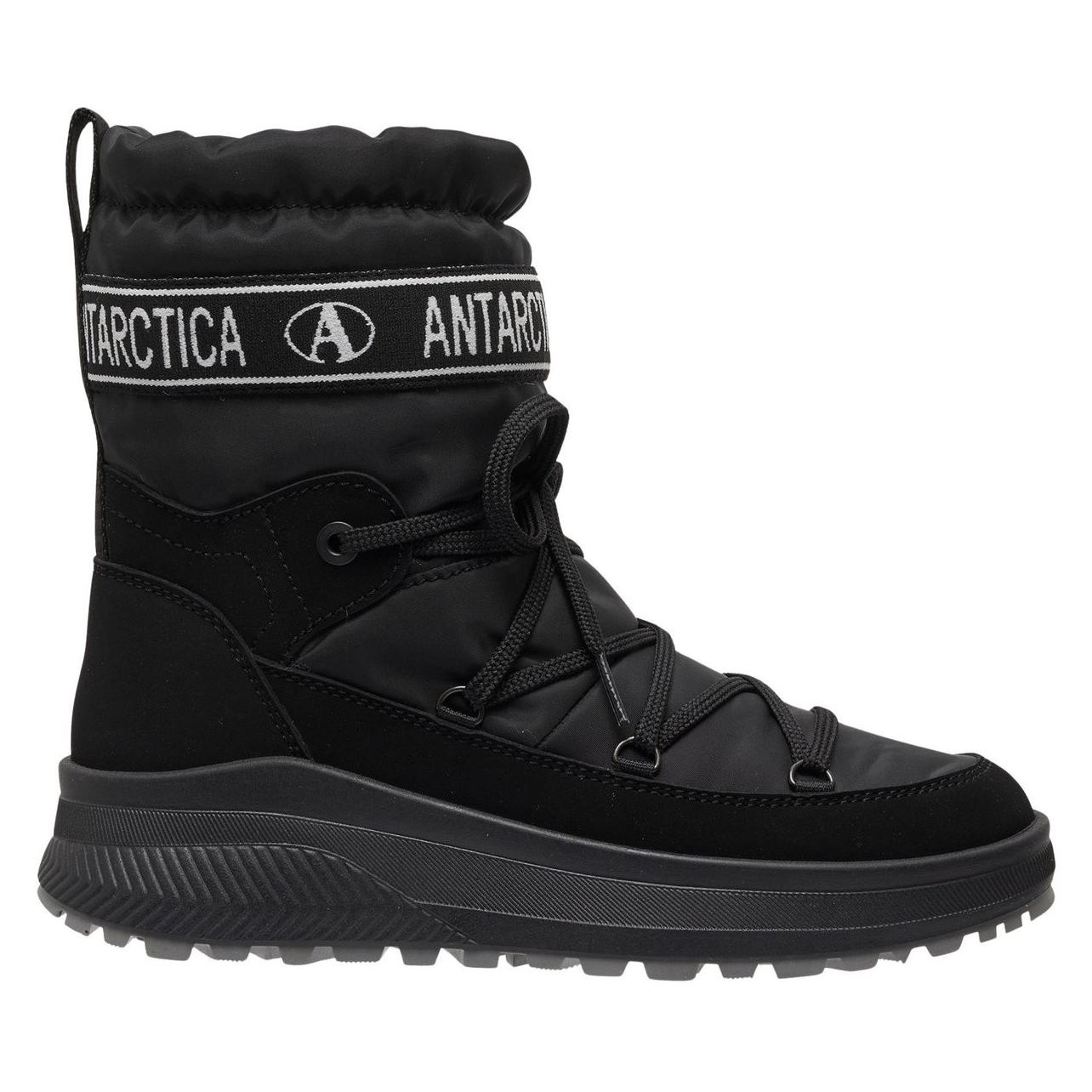 Antarctica, Vrouwen, Laarzen, Dames Snowboot 8709 Zwart - Maat 37, Zwart, (37)