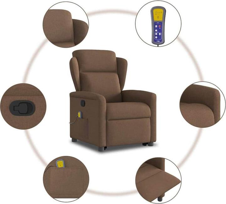 Image du produit vidaXL Massagesessel mit Aufstehhilfe