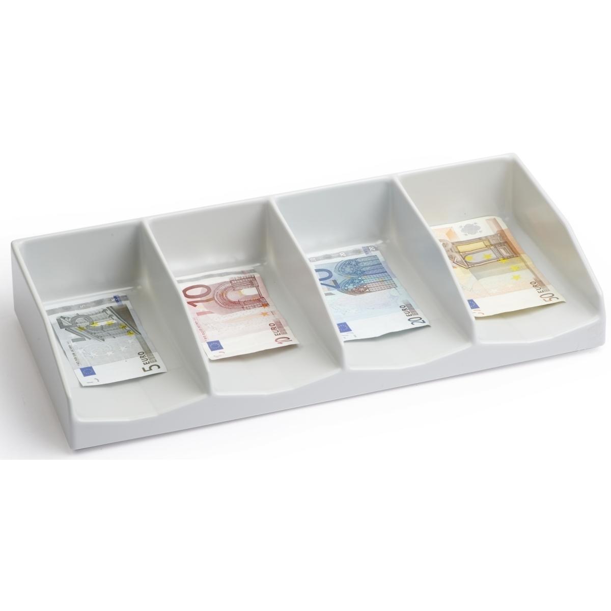 Inkiess, Geldkassette, Banknotenfach B 40 lichtgrau