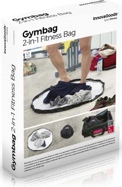 Image du produit InnovaGoods Gymbag 2-in-1 Fitness Bag