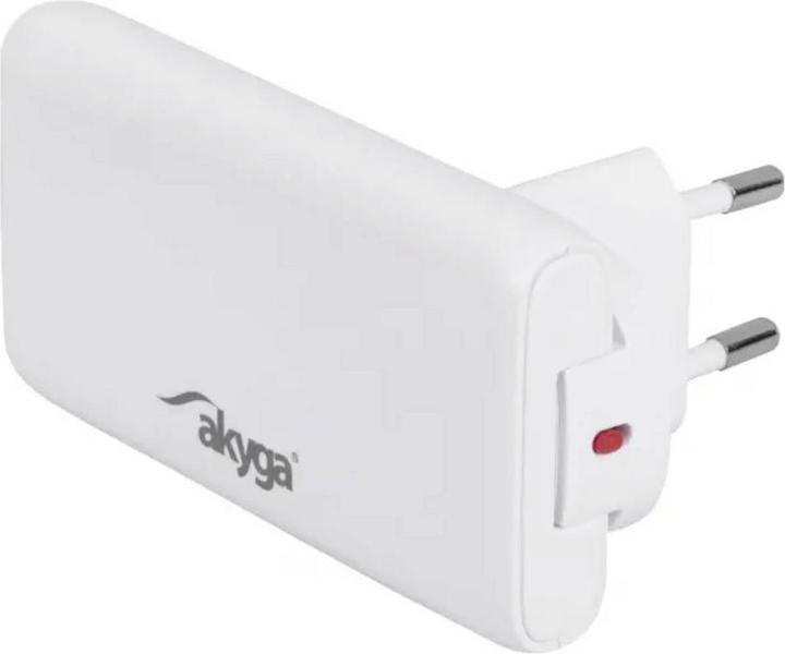 Produktbild Akyga AK-CH-31 65W Wandladegerät Weiss (65 W, 2 Ports)