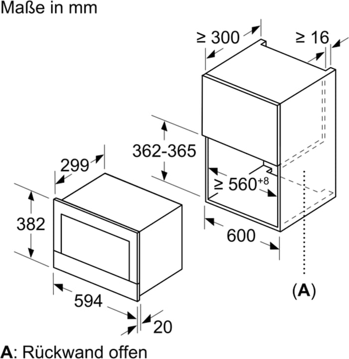 Image du produit Bosch Hausgeräte BFL634GB1