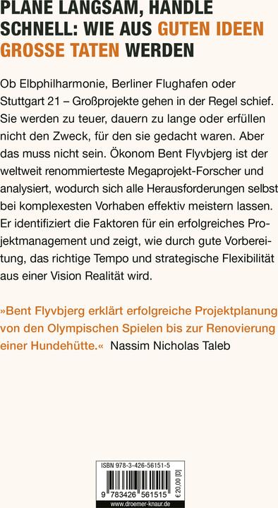 Produktbild How Big Things Get Done (Deutsch, Anke Wagner-Wolff, Bent Flyvbjerg, Dan Gardner, Gisela Fichtl, 2024)