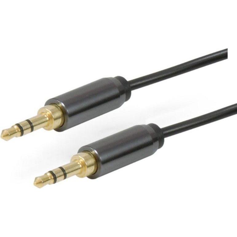 Thumbnail - equip 3. Stecker auf Stecker Stereo Audiokabel (2.50 m, 3.5mm Klinke (AUX)), Audio Kabel
