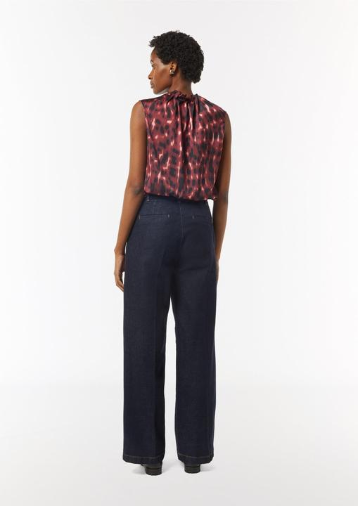 Immagine prodotto Comma Bluse Satinbluse mit Raffung (36)