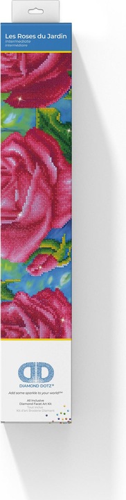 Productafbeelding Diamond Dotz Diamant schilderij Les Roses du Jardin