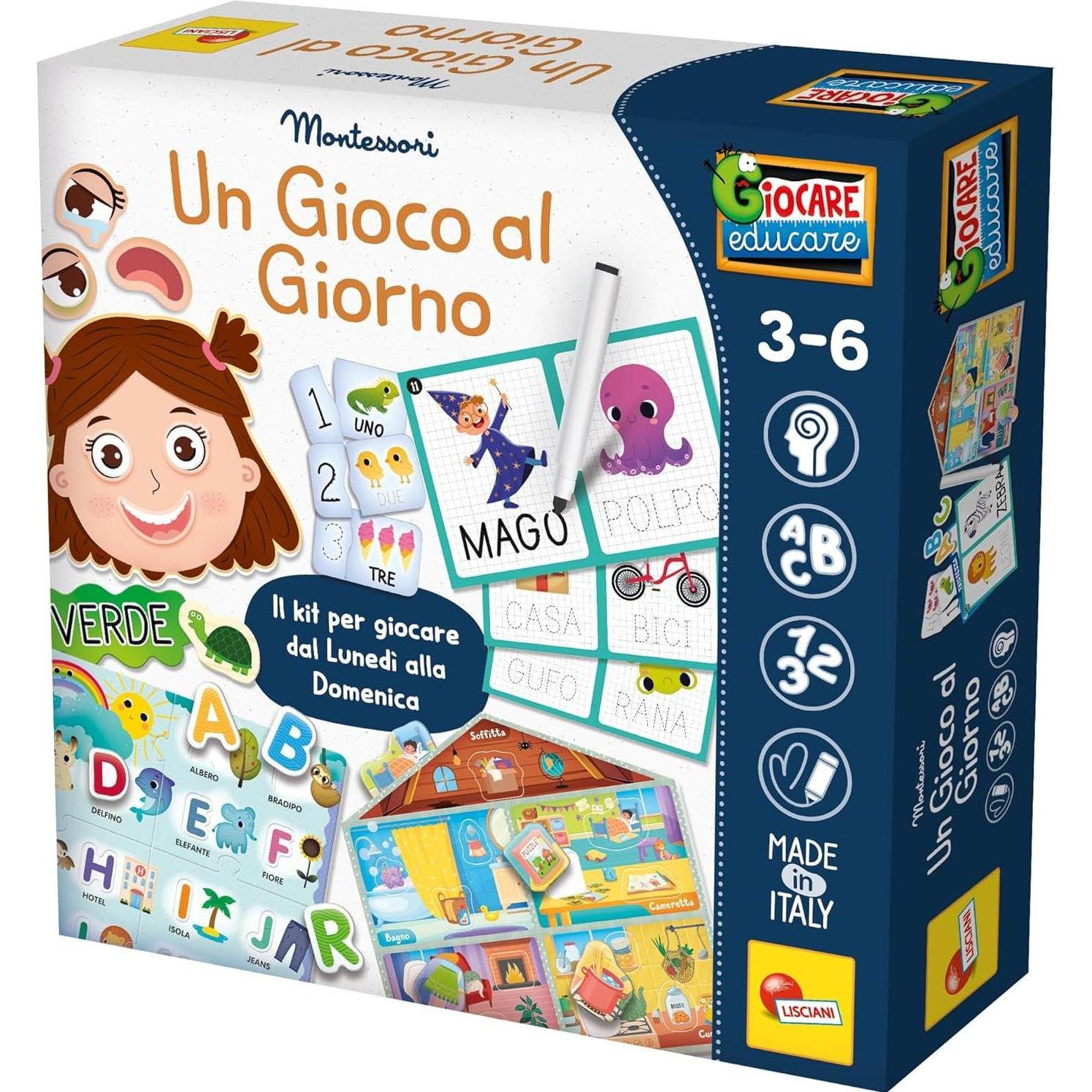 Lisciani Montessori Un Gioco Al Giorno (Italiano)