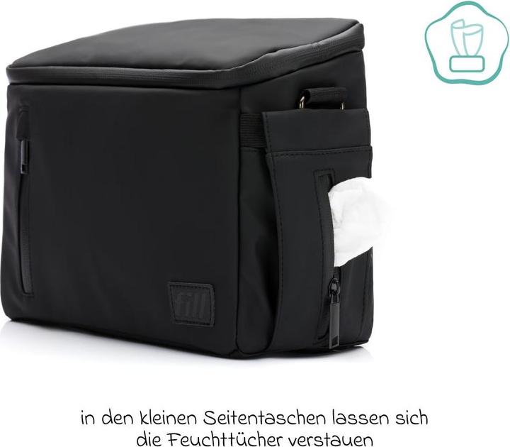 Actual product image Fillikid Pushchair bags Pushchair organiser Larvik with plenty of storage space incl.