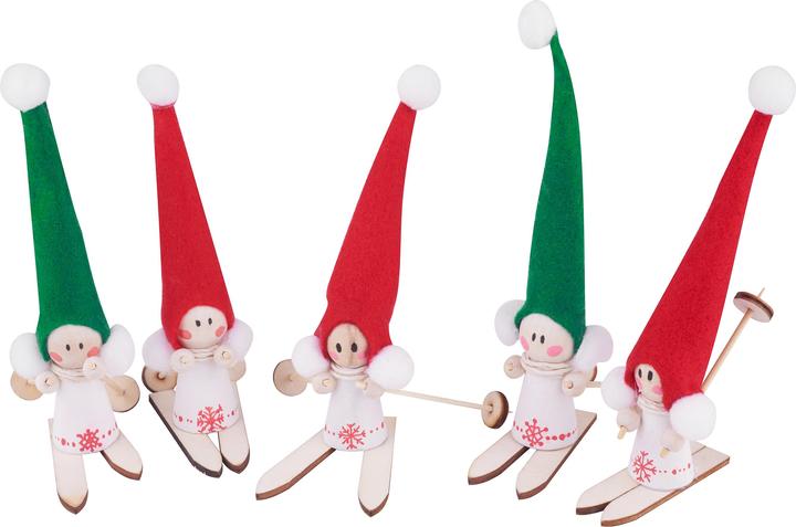 Immagine prodotto VBS Set di artigianato "Piccoli sci di legno", 40 pezzi.