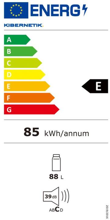 Energy Label Kibernetik KS2022 (88 l)