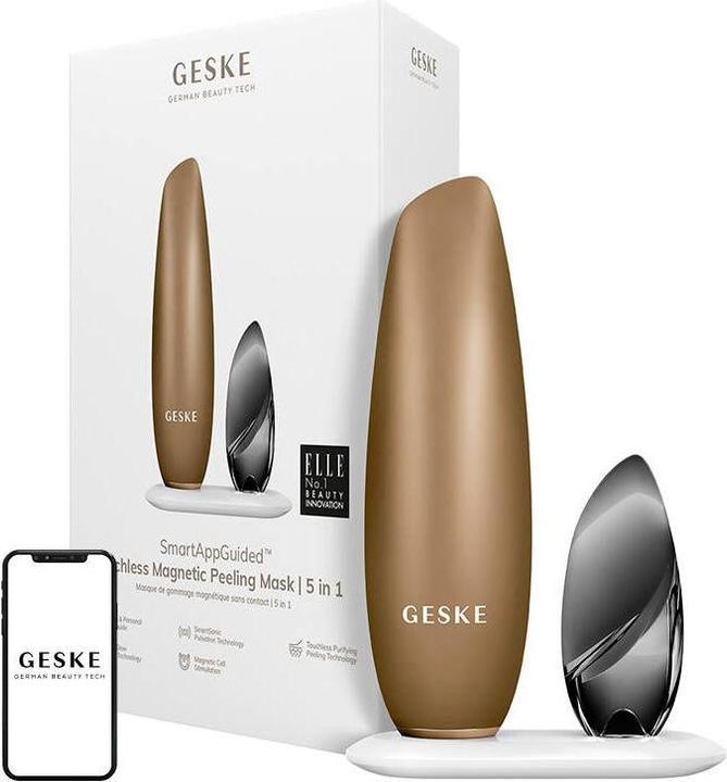 Geske Smartappguided Berührungslose magnetische Peeling-Maske 5 in 1 - Magnetic Face