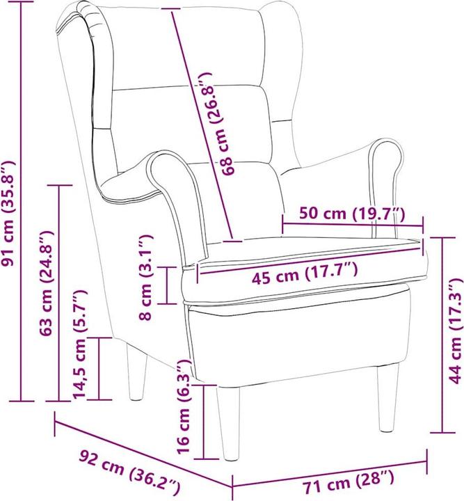 Actual product image vidaXL Moyna